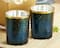 Kate Aspen® Blue Mercury Glass Tea Light Holder, 4ct.